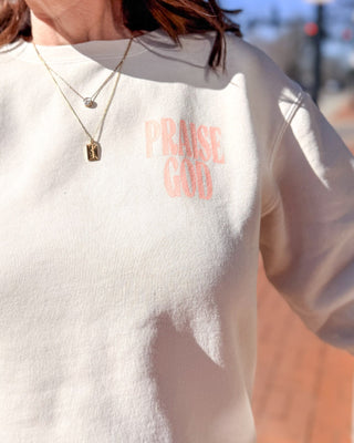 Ivory Praise God World Tour Sweatshirt - Shopbluemoonbentonville