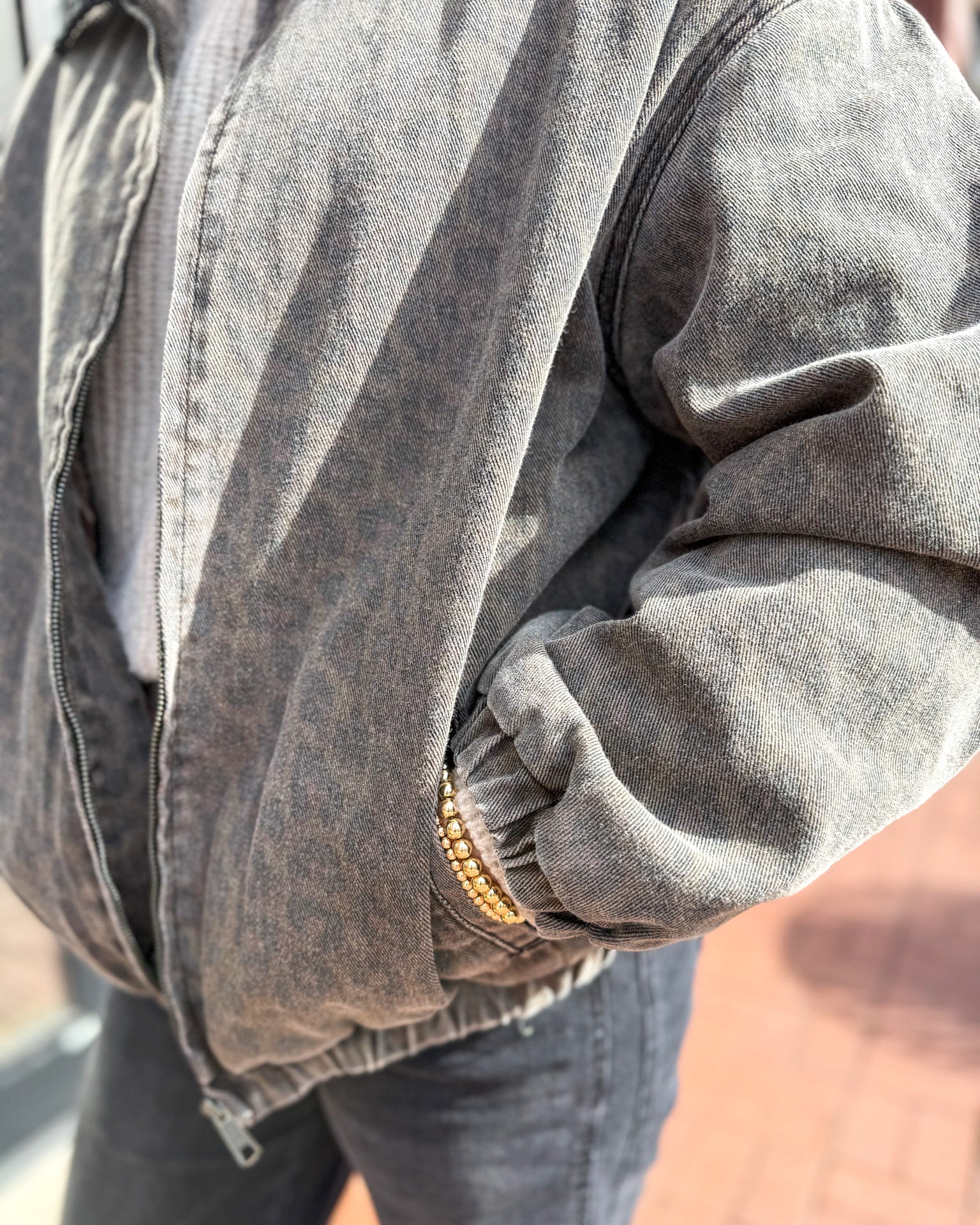 Leopard Bomber Jacket