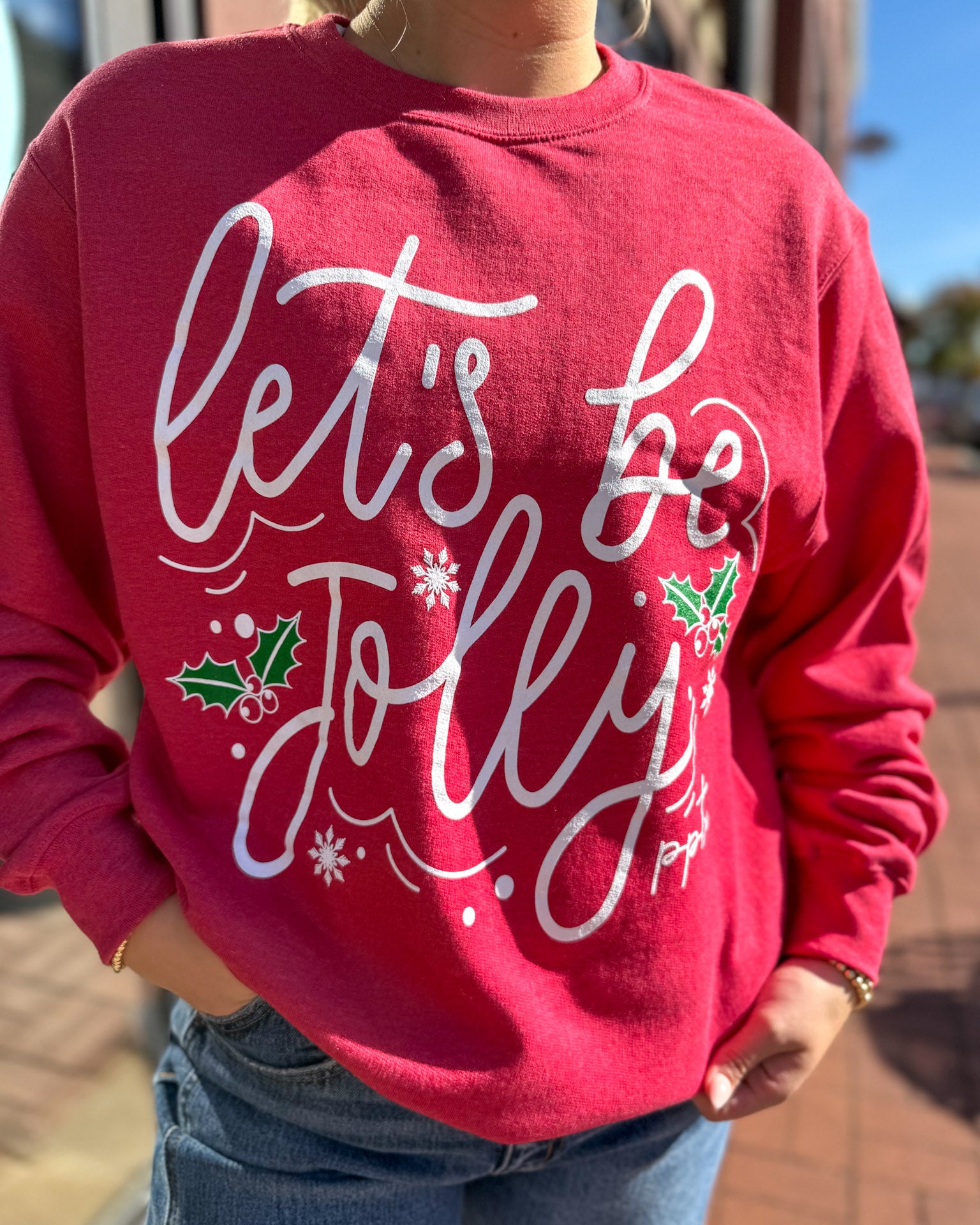 Let's Be Jolly Sweatshirt
