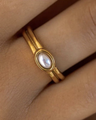 Lila Pearl Ring - Shopbluemoonbentonville