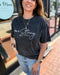 Mineral Black She is Strong Graphic T-shirt
