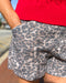 Mocha Leopard Shorts