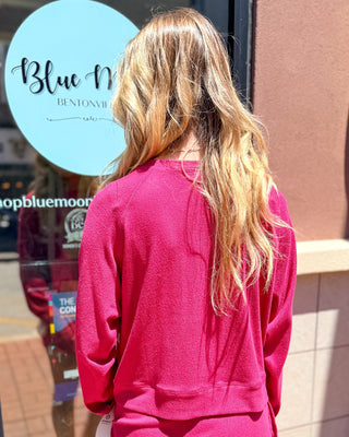 Mono B Ultra - Soft Brushed Hacci Pullover - Shopbluemoonbentonville