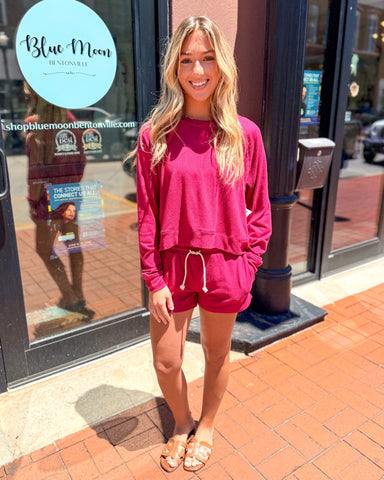 Mono B Ultra - Soft Brushed Hacci Pullover - Shopbluemoonbentonville