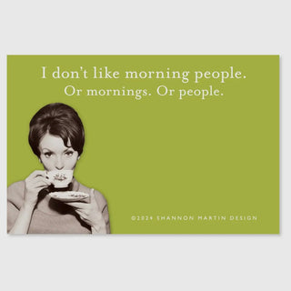 Morning People Sticky Note - Shopbluemoonbentonville