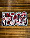 Multi Logo Hogs Sticker