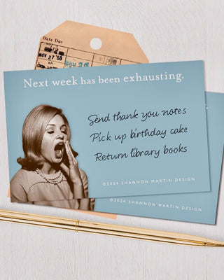 Next Week Sticky Note - Shopbluemoonbentonville