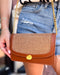 Nina Crossbody Purse-Tan