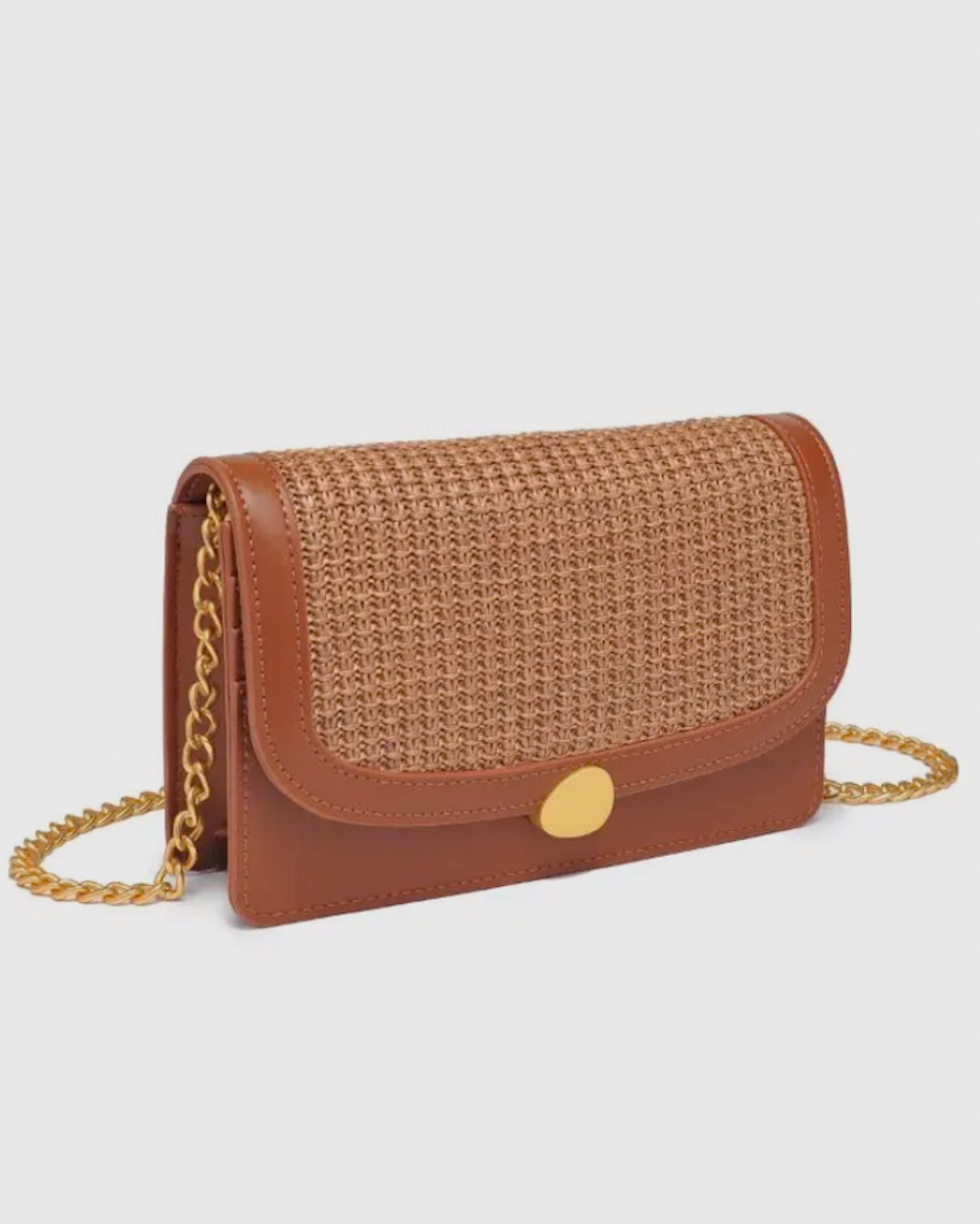 Nina Crossbody Purse-Tan
