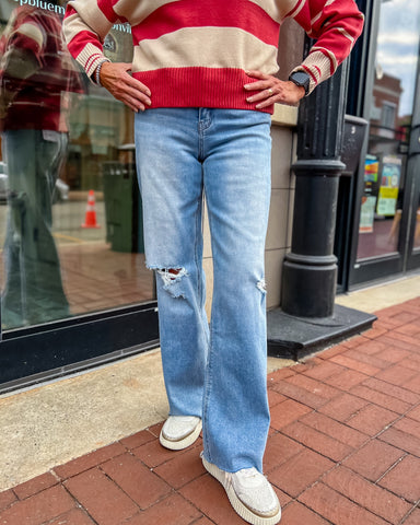 Olivia HR Wide Leg Jeans