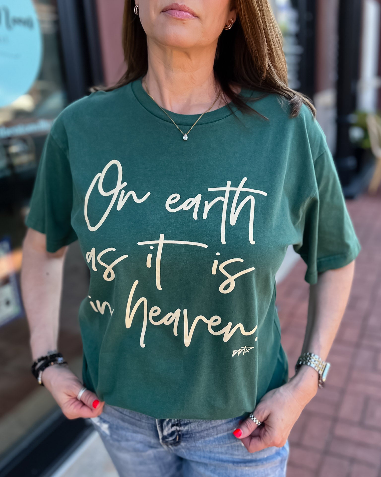 On Earth-Heaven Graphic Tee