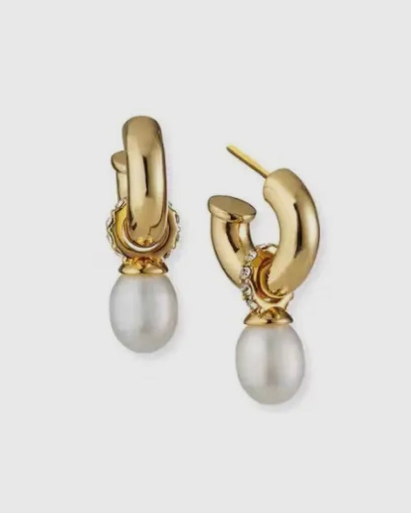 Pearl Diver Earrings