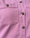 Pink Sleeveless Shirt Dress