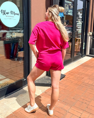 Plum Pink Laguna Lounge Set - Shopbluemoonbentonville