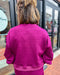 Plum quarter zip pullover