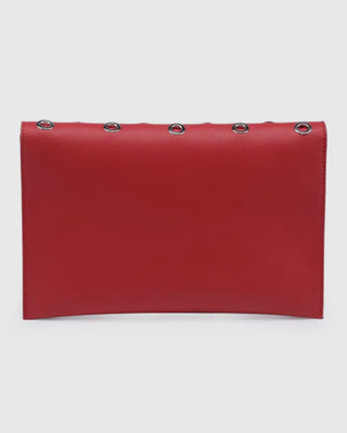 Ramona Grommet Crossbody Purse - Red - Shopbluemoonbentonville