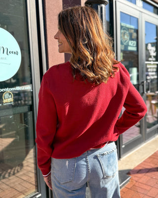 Razorback Wicks Sweater - Blue Moon Bentonville