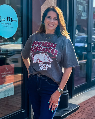 Razorback Keep the Lead Oversized Tshirt