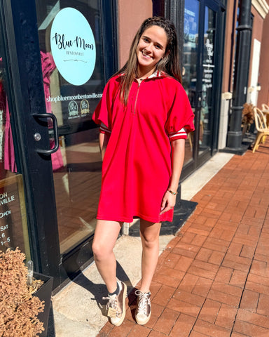 Red Polo Dress