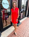 Red Polo Mini Dress