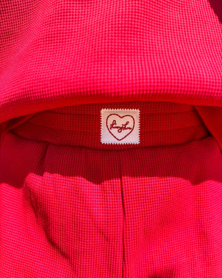 Red Waffle Lounge Shorts - Blue Moon Bentonville