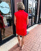 Red Polo Mini Dress