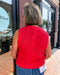 Red Sweater Vest