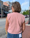Red Striped Sleeveless Top 