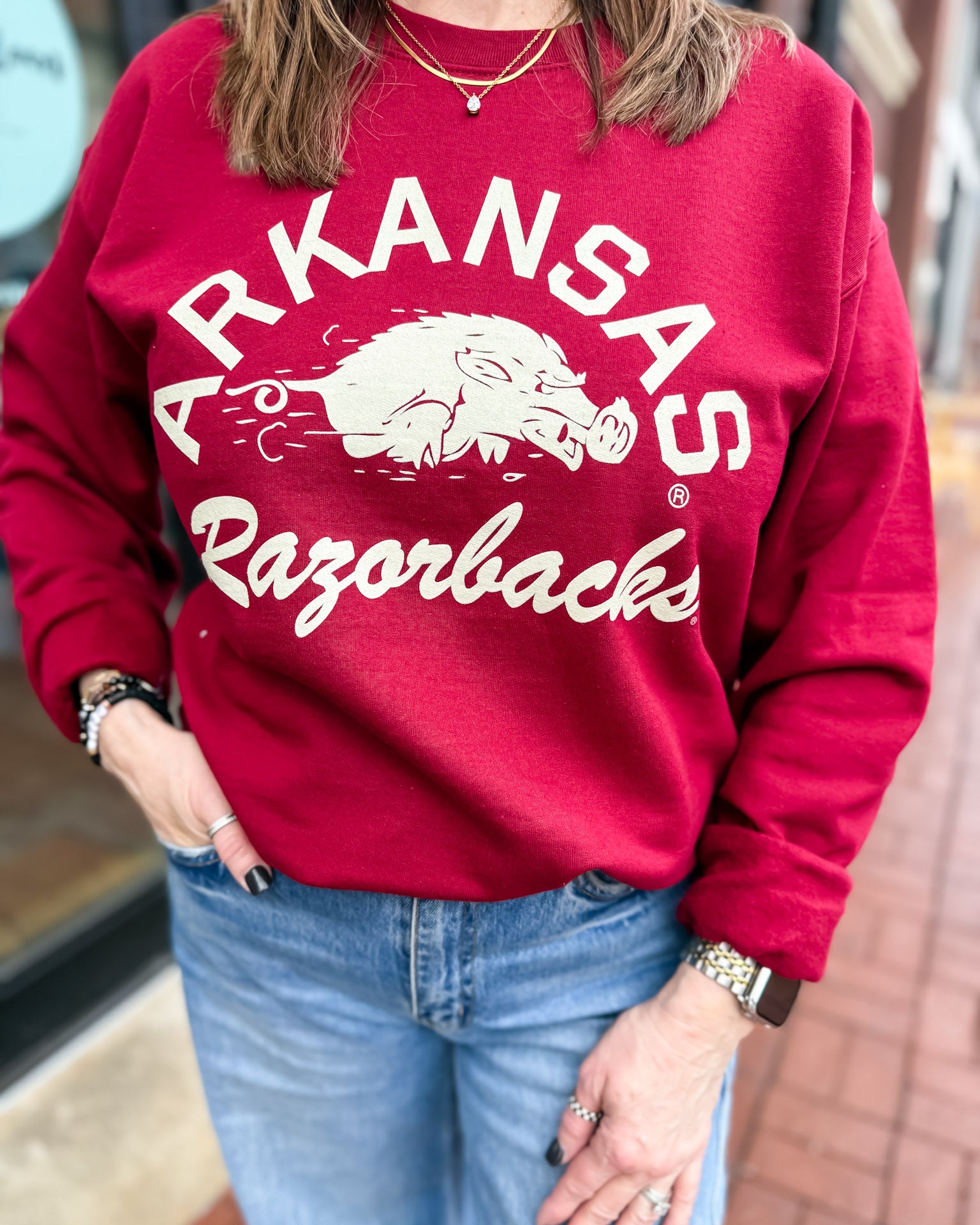 Red Vault Razorback Sweatshirt 