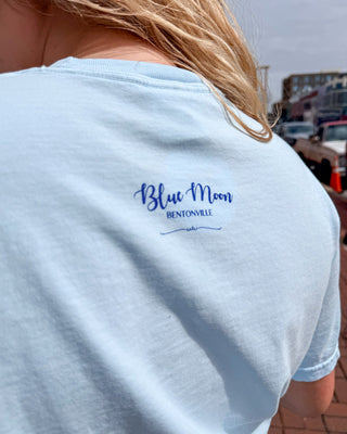 Sky Blue Modern Bentonville T-shirt - Shopbluemoonbentonville