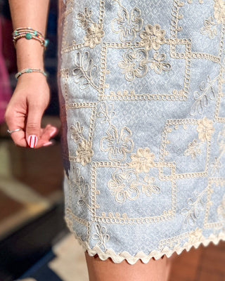 Sunday Brunch Embroidered Dress - Shopbluemoonbentonville
