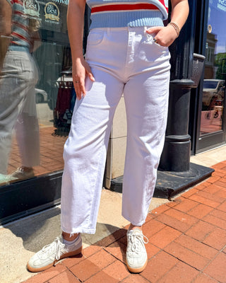 Vervet Kate High - Rise Barrel Jeans - Shopbluemoonbentonville