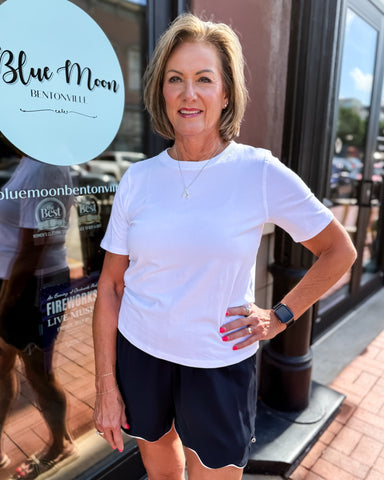 White Classic Boxy T-shirt