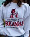 White UofA Vault Sweatshirt