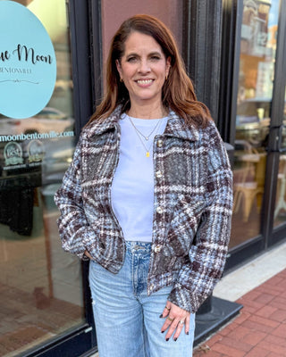 Winter Forest Plaid Jacket - Shopbluemoonbentonville