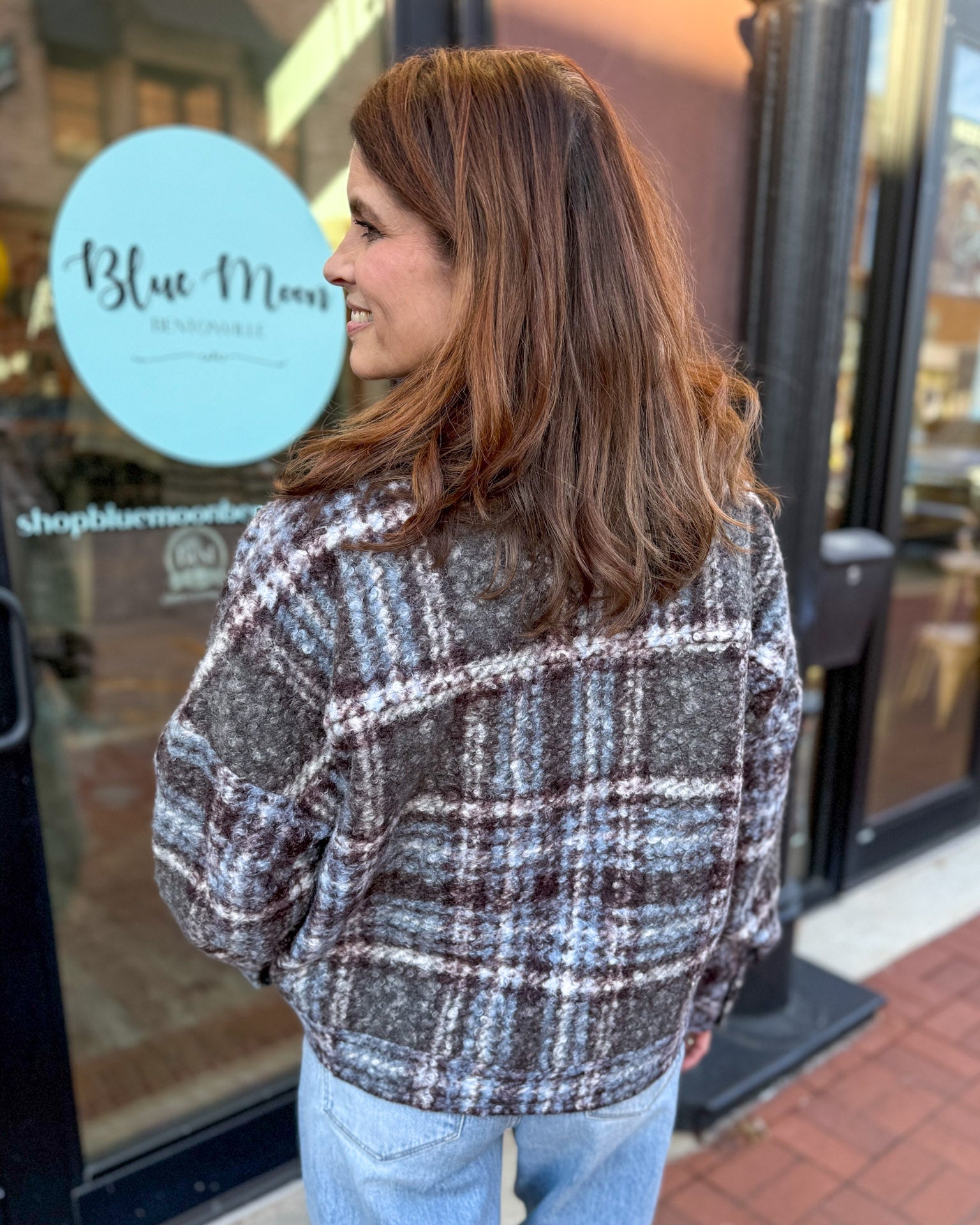 Winter Forest Plaid Jacket