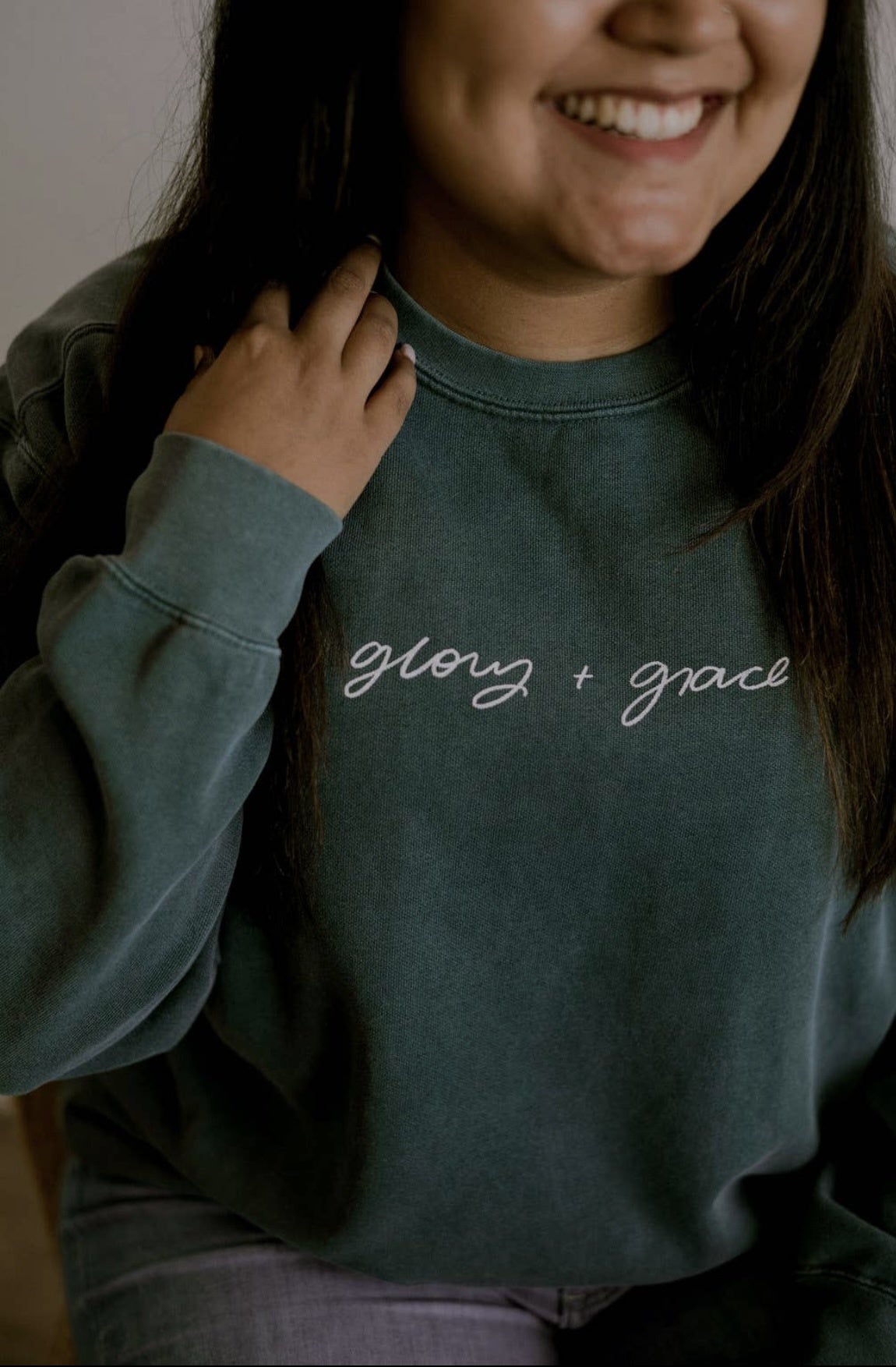 Glory + Grace Pullover Sweatshirt