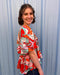 Bright Retro Babydoll Top - Shopbluemoonbentonville