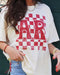 Checkered AR T-shirt - Shopbluemoonbentonville