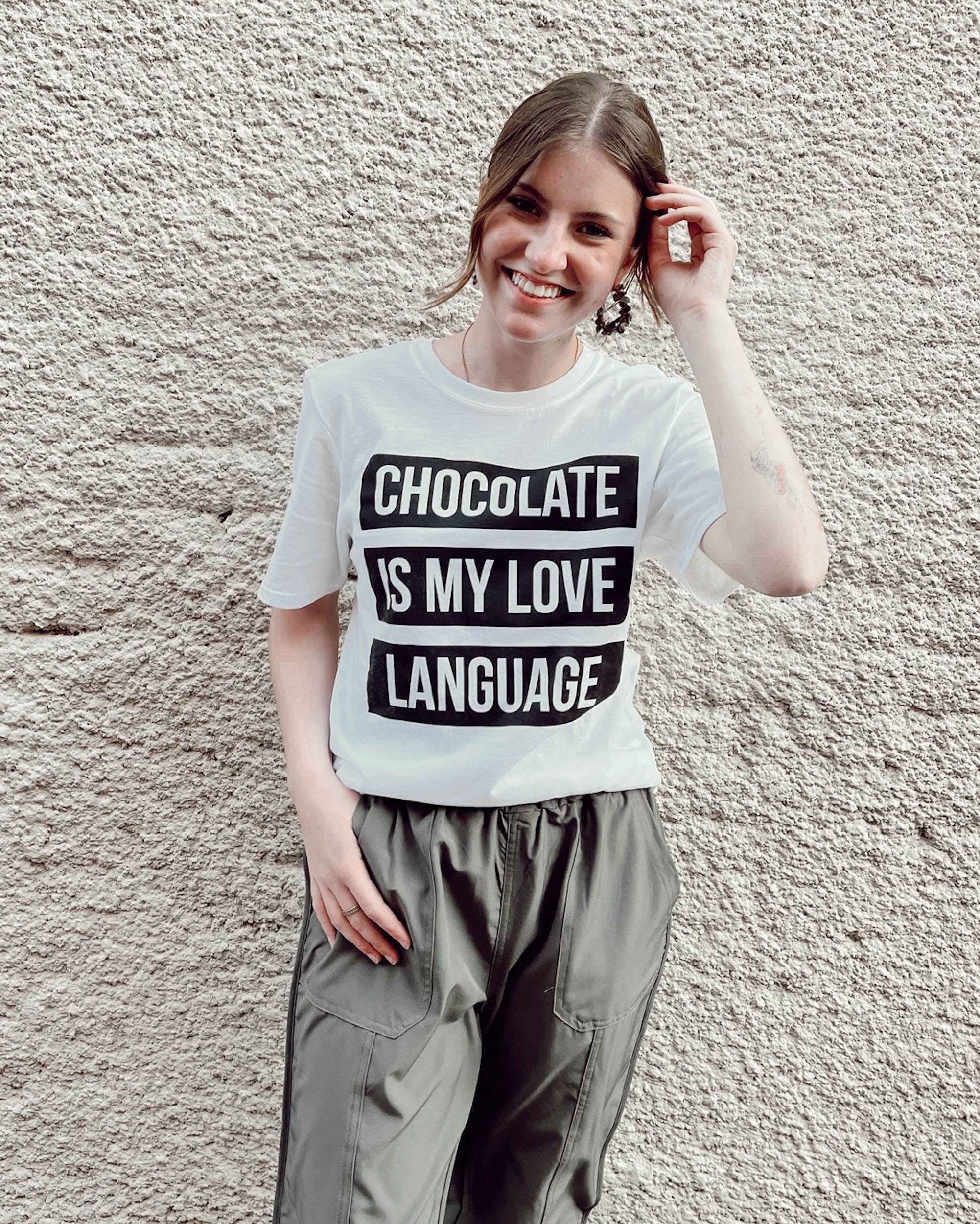 Chocolate Love Language T-shirt - Shopbluemoonbentonville