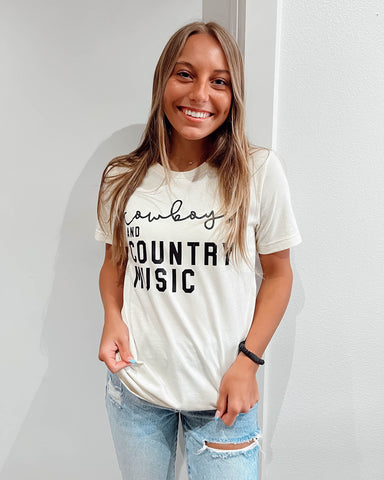 Cowboys & Country Music T-shirt - Shopbluemoonbentonville