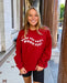 Red Woo Pig Baby Sweatshirt - Shopbluemoonbentonville
