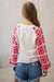 White Sweater w/Crochet Sleeves - Shopbluemoonbentonville