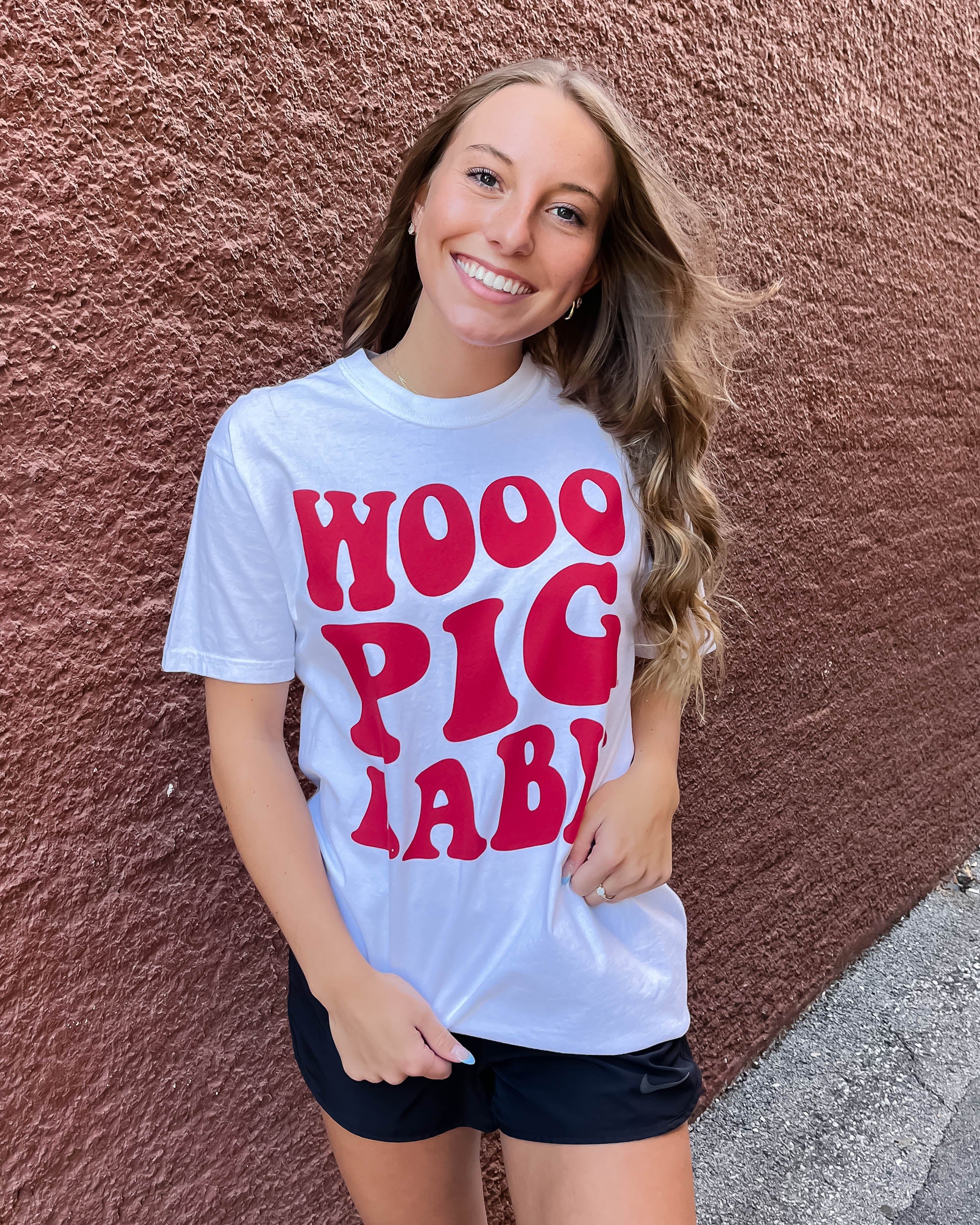 Woo Pig Baby T-shirt - Shopbluemoonbentonville