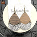 Wooden Kya Leopard Earrings - Shopbluemoonbentonville