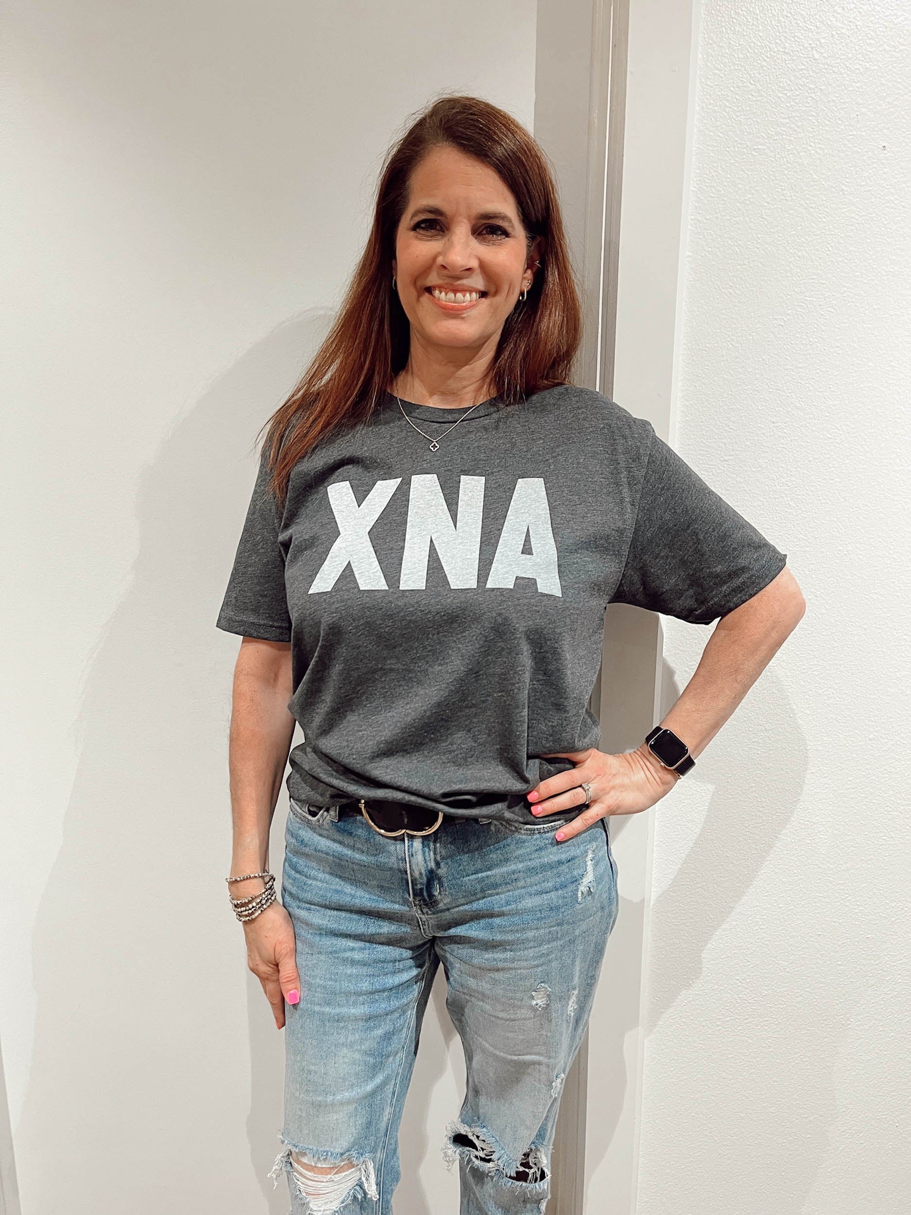 XNA Charcoal Grey T-shirt - Shopbluemoonbentonville